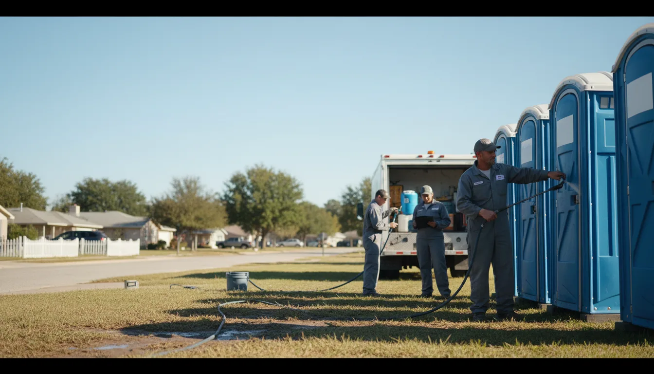Long-Term Portable Toilet Rental in Alamo, TX near me
